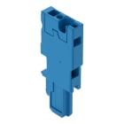 WAGO ELETTRONICA - Modulo iniziale per connettore femmina per 1 conduttore.CAGE CLAMP®.4 mm².blu