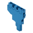 WAGO ELETTRONICA - Modulo iniziale per connettore femmina per 2 conduttori.CAGE CLAMP®.4 mm².blu