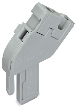 WAGO ELETTRONICA - Modulo iniziale per connettore femmina 1 conduttore.CAGE CLAMP®.4 mm².grigio