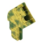 WAGO ELETTRONICA - Modulo iniziale per connettore femmina 1 conduttore.CAGE CLAMP®.4 mm².verde-giallo