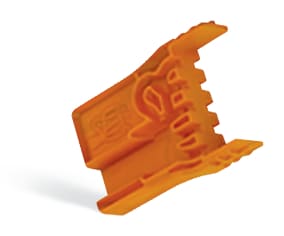 WAGO ELETTRONICA - Supporto per cablaggio.da 2 a 5 poli.plastica.arancione