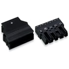 WAGO ELETTRONICA - Spina.con custodia antistrappo.5 poli.nero