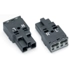 WAGO ELETTRONICA - Spina.2 poli.Cod. L.grigio scuro