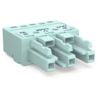 WAGO ELETTRONICA - Presa.3 poli.Cod. B.turchese chiaro 770-1243/076-000