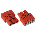 WAGO ELETTRONICA - Spina.3 poli.Cod. P.rosso
