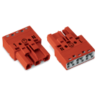WAGO ELETTRONICA - Spina.3 poli.Cod. P.rosso