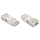 WAGO ELETTRONICA - Spina.con custodia antistrappo.3 poli.bianco