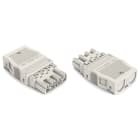 WAGO ELETTRONICA - Spina.con custodia antistrappo.4 poli.bianco