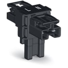 WAGO ELETTRONICA - Distributore tipo T.2 poli.Cod. A.nero