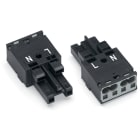 WAGO ELETTRONICA - Presa.2 poli.Cod. A.nero