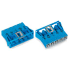 WAGO ELETTRONICA - Presa con innesto a scatto.5 poli.Cod. I.blu