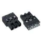 WAGO ELETTRONICA - Spina.3 poli.Cod. A.nero 770-213