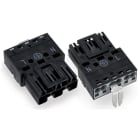 WAGO ELETTRONICA - Spina.con contatto di terra diretto.3 poli.nero 770-213/002-000