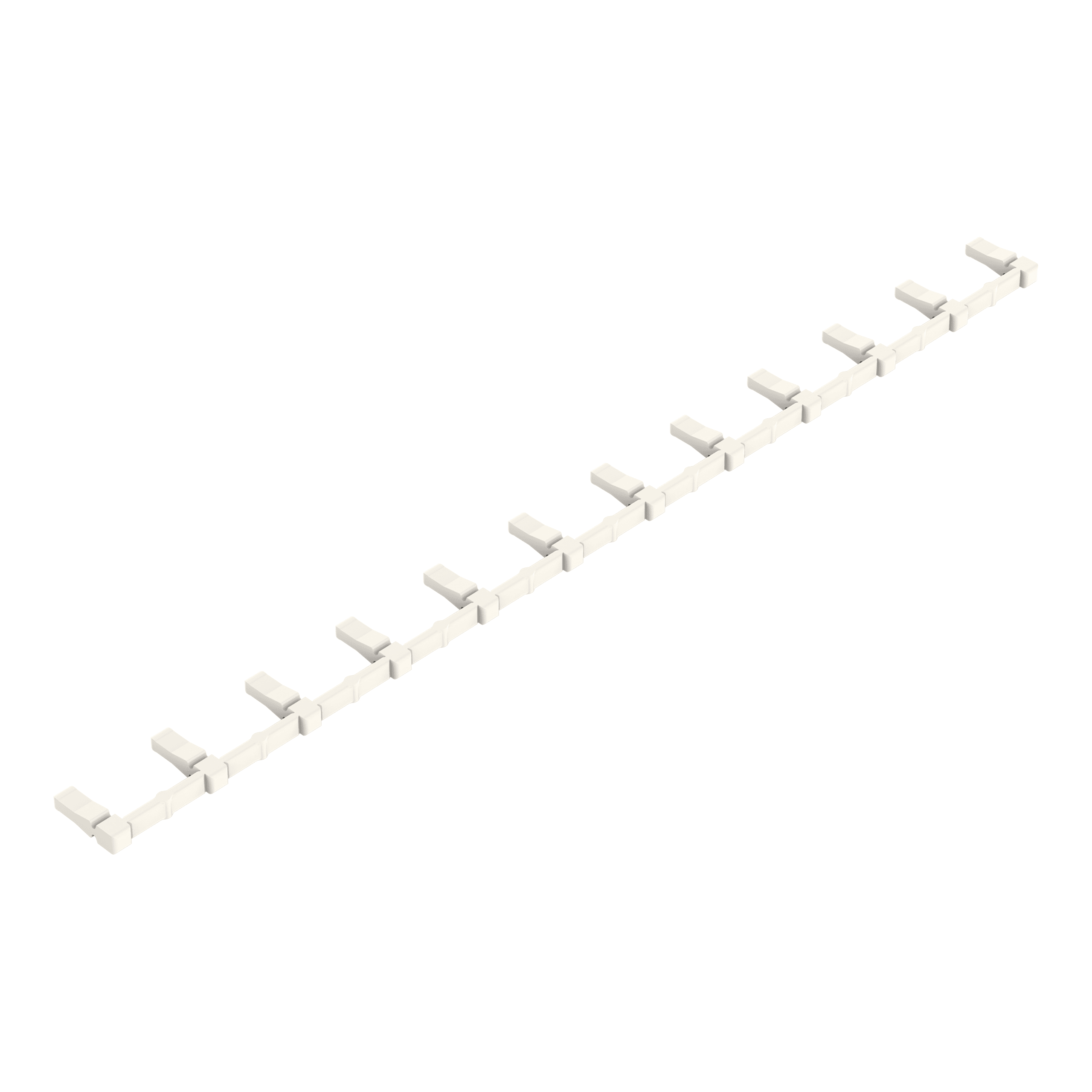 WAGO ELETTRONICA - Spina di chiusura.12 poli, separabile.per prese.bianco 770-221