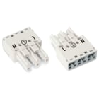 WAGO ELETTRONICA - Presa.3 poli.Cod. A.bianco