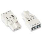 WAGO ELETTRONICA - Spina.2 poli.Cod. A.bianco