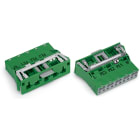 WAGO ELETTRONICA - Spina con innesto a scatto.con contatto di terra diretto.5 poli.verde