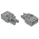 WAGO ELETTRONICA - Presa.2 poli.Cod. B.grigio