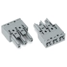 WAGO ELETTRONICA - Presa.3 poli.Cod. B.grigio