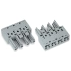 WAGO ELETTRONICA - Presa.4 poli.Cod. B.grigio