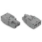 WAGO ELETTRONICA - Spina.2 poli.Cod. B.grigio