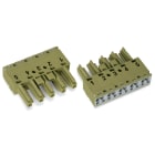 WAGO ELETTRONICA - Presa.5 poli.Cod. B.verde chiaro 770-265