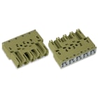 WAGO ELETTRONICA - Spina.5 poli.Cod. B.verde chiaro
