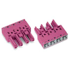 WAGO ELETTRONICA - Presa.4 poli.Cod. B.rosa