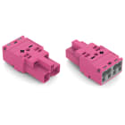 WAGO ELETTRONICA - Spina.2 poli.Cod. B.rosa