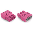 WAGO ELETTRONICA - Spina.3 poli.Cod. B.rosa