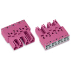 WAGO ELETTRONICA - Spina.4 poli.Cod. B.rosa