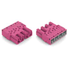 WAGO ELETTRONICA - Spina.4 poli.Cod. B.rosa