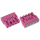 WAGO ELETTRONICA - Spina.5 poli.Cod. B.rosa