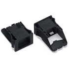 WAGO ELETTRONICA - Telaio a scatto Snap-In.2 poli.1,0 - 3,0 mm.nero