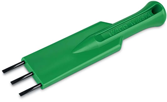 WAGO ELETTRONICA - Utensile.3 poli.verde