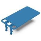 WAGO ELETTRONICA - Scheda di marcatura.plastica.blu