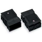 WAGO ELETTRONICA - Custodia antistrappo.3 poli.per 2 cavi.nero 770-503