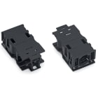 WAGO ELETTRONICA - Custodia antistrappo.3 poli.con clip di bloccaggio.nero