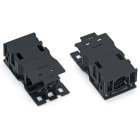 WAGO ELETTRONICA - Custodia antistrappo.3 poli.con clip di bloccaggio.nero 770-503/038-000
