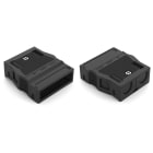 WAGO ELETTRONICA - Custodia antistrappo.4 poli.per 2 cavi.nero