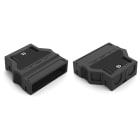 WAGO ELETTRONICA - Custodia antistrappo.5 poli.per 2 cavi.nero 770-505/023-000