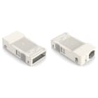 WAGO ELETTRONICA - Custodia antistrappo.3 poli.per 1 cavo.bianco