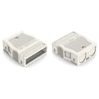 WAGO ELETTRONICA - Custodia antistrappo.4 poli.per 2 cavi.bianco