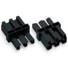 WAGO ELETTRONICA - Accoppiatore intermedio.3 poli.Cod. A.nero