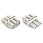 WAGO ELETTRONICA - Accoppiatore intermedio.3 poli.Cod. A.bianco 770-653
