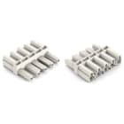 WAGO ELETTRONICA - Accoppiatore intermedio.5 poli.Cod. A.bianco 770-655