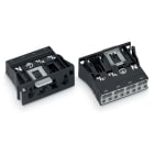 WAGO ELETTRONICA - Spina con innesto a scatto.4 poli.Cod. A.nero