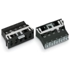 WAGO ELETTRONICA - Spina con innesto a scatto.con contatto di terra diretto.5 poli.nero 770-715/007-000