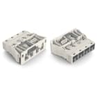 WAGO ELETTRONICA - Spina con innesto a scatto.4 poli.Cod. A.bianco