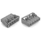 WAGO ELETTRONICA - Presa con innesto a scatto.5 poli.Cod. B.grigio